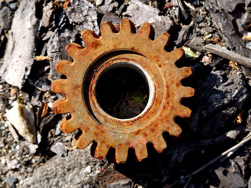 Rusty cog