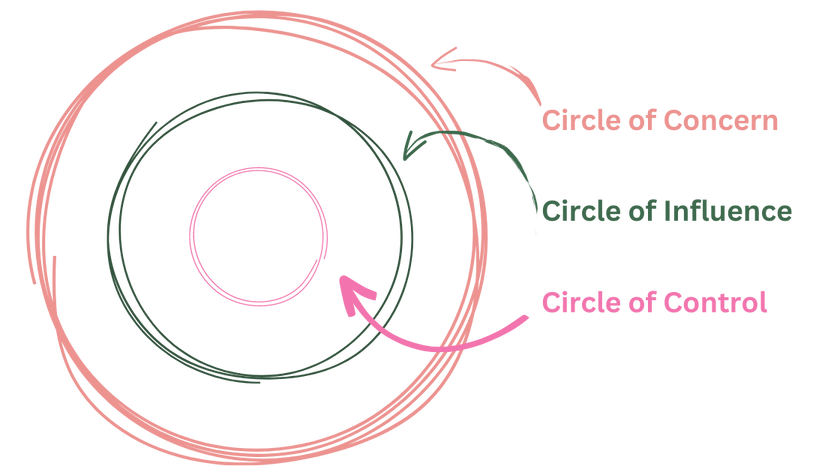 Circle of Influence diagram