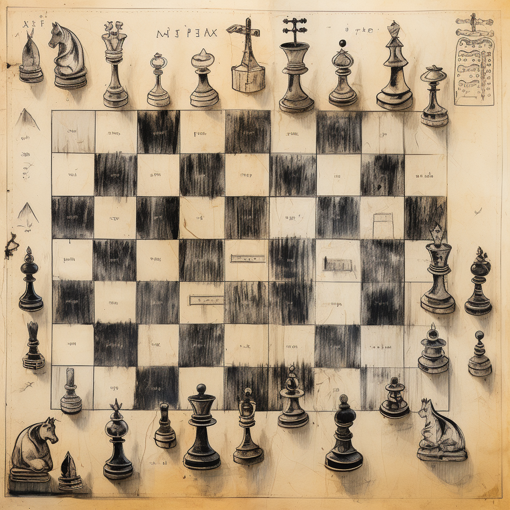 A chess game