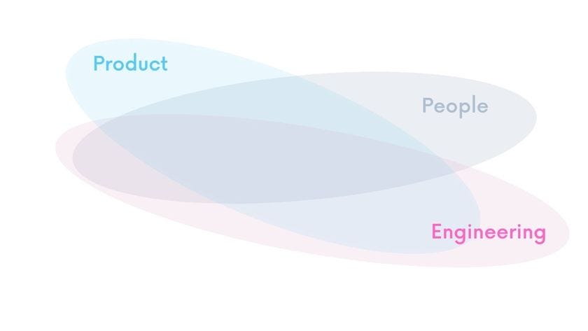 The three main areas affecting a software team